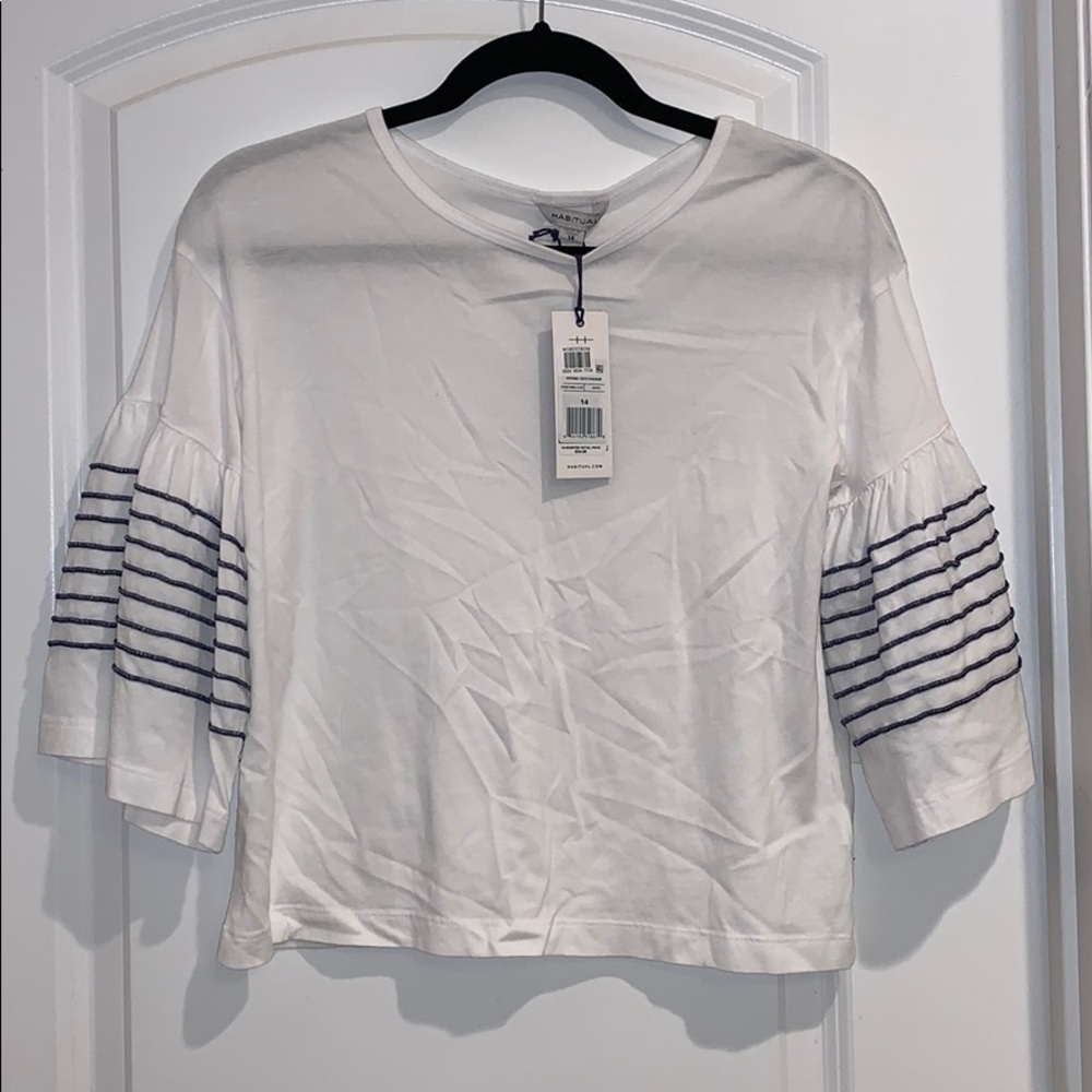 Kids Bell Sleeve, 3 Quarter Sleeve Top